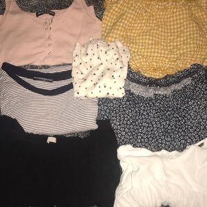 All 7 brandy Melville shirts